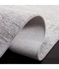 Safavieh Marmara Grey / Beige Blue MRM300 6 ft. 7 in. X 6 ft. 7 in. Square Rug