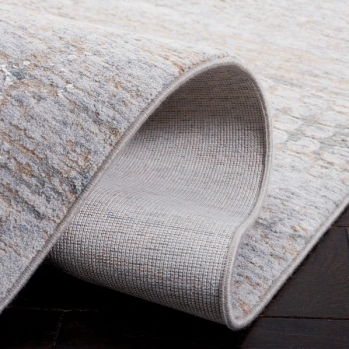 Safavieh Marmara Grey / Beige Blue MRM300 6 ft. 7 in. X 6 ft. 7 in. Square Rug