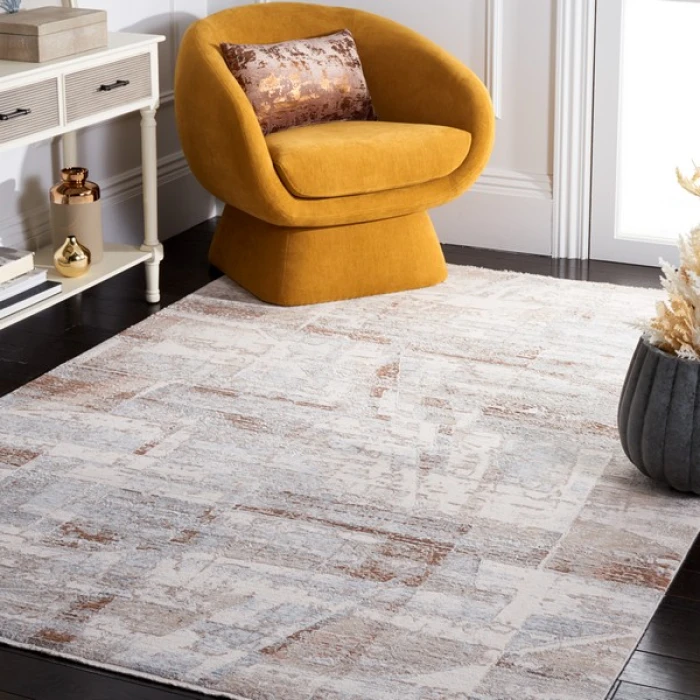 Safavieh Marmara Beige / Blue Rust MRM306 9 ft. 0 in. X 12 ft. 1 in. Rectangle Rug