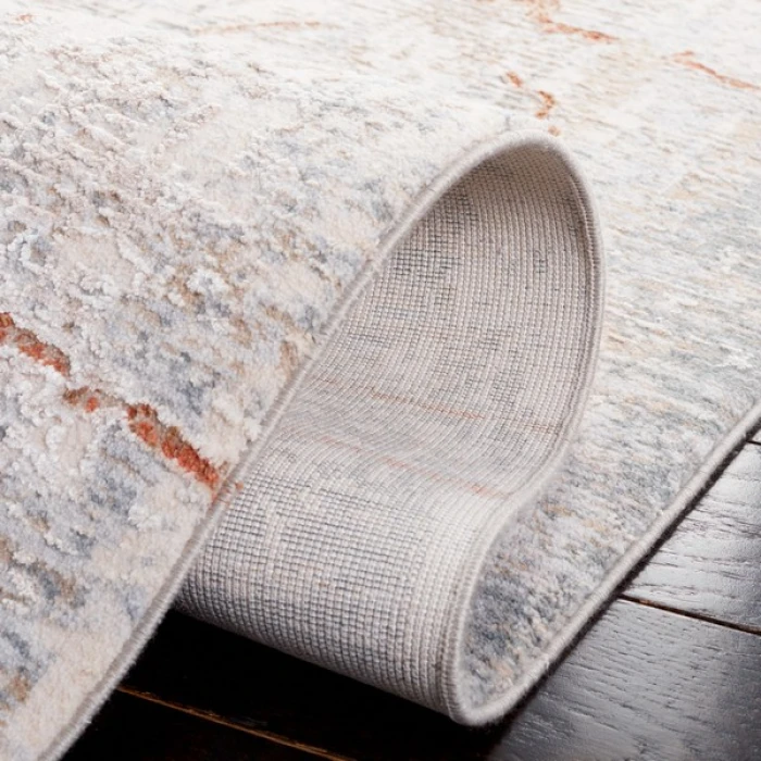 Safavieh Marmara Beige / Blue Rust MRM308 6 ft. 7 in. X 6 ft. 7 in. Square Rug