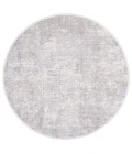 Safavieh Marmara Grey / Beige Blue MRM312 6 ft. 7 in. X 6 ft. 7 in. Round Rug