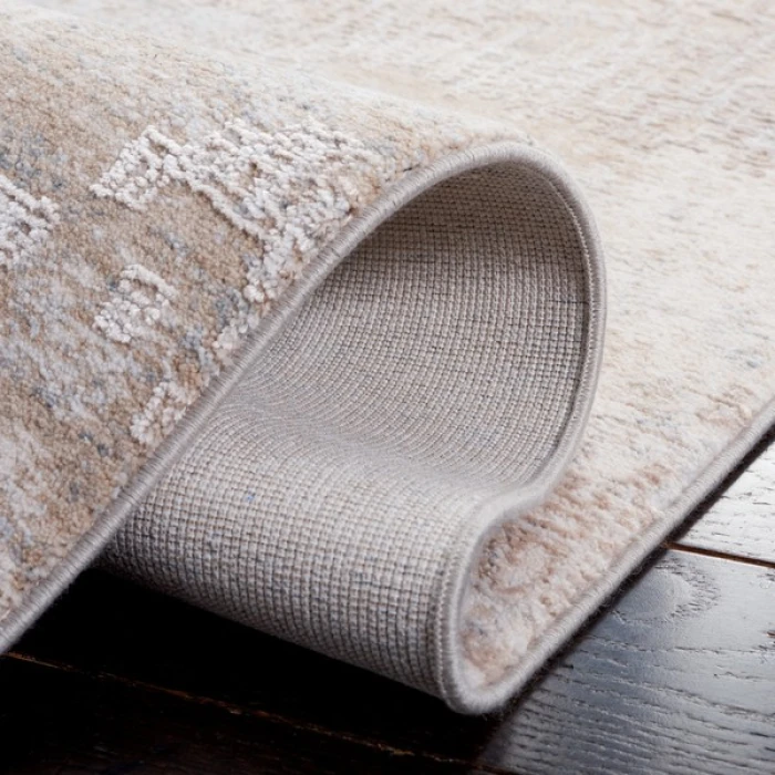 Safavieh Marmara Grey / Beige Blue MRM314 6 ft. 7 in. X 6 ft. 7 in. Square Rug