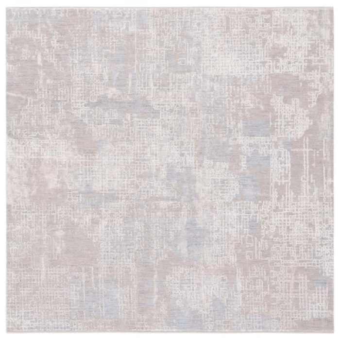 Safavieh Marmara Grey / Beige Blue MRM314 6 ft. 7 in. X 6 ft. 7 in. Square Rug
