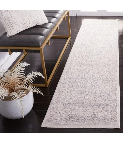 Safavieh Marmara Beige / Light Blue MRM318 2 ft. X 8 ft. Runner Rug