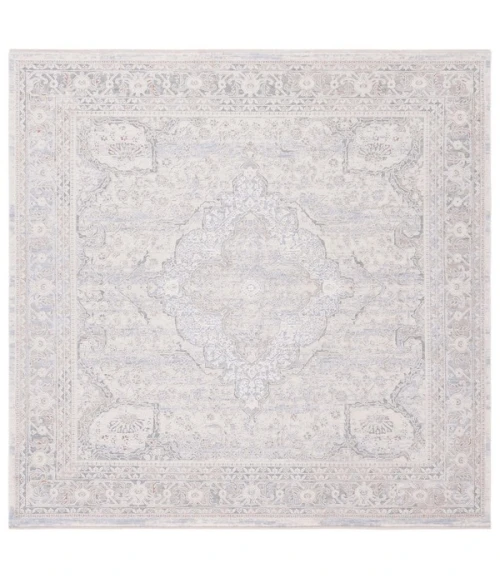 Safavieh Marmara Beige / Light Blue MRM318 6 ft. 7 in. X 6 ft. 7 in. Square Rug