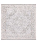 Safavieh Marmara Beige / Blue Rust MRM320 6 ft. 7 in. X 6 ft. 7 in. Square Rug