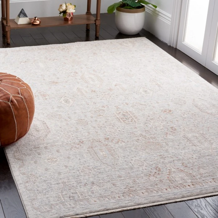 Safavieh Marmara Grey / Blue Rust MRM322 4 ft. X 6 ft. Rectangle Rug