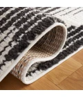 Safavieh Moroccan Tassel Ivory / Black MRT101 2 ft. 2 in. X 9 ft. Runner Rug