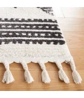 Safavieh Moroccan Tassel Ivory / Black MRT103 2 ft. 2 in. X 9 ft. Runner Rug
