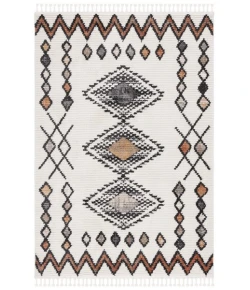Safavieh Moroccan Tassel Ivory / Orange MRT105 08 ft. 8 in. X 12 ft. 0 in. Rectangle Rug