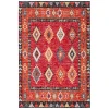 Safavieh Montage  Red / Black MTG201 3 ft. X 5 ft. Rectangle Rug