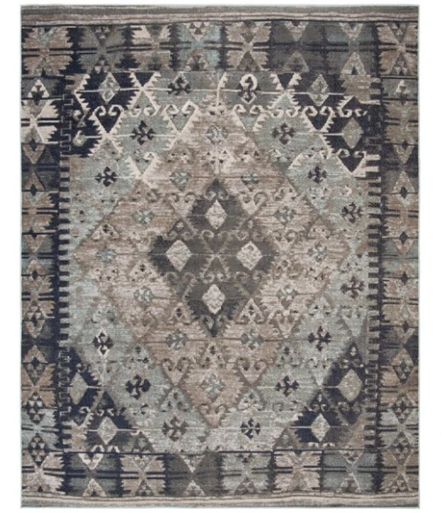 Safavieh Montage Blue / Grey MTG236 9 ft. X 12 ft. Rectangle Rug