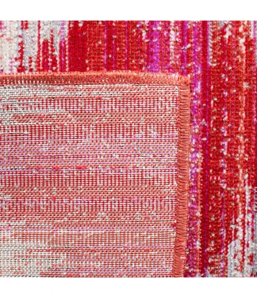 Safavieh Montage  Fuchsia / Ivory MTG261 6 ft. X 9 ft. Rectangle Rug