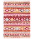Safavieh Montage  Red / Fuchsia MTG272 8 ft. X 10 ft. Rectangle Rug