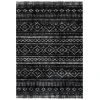 Safavieh Montage  Grey / Black MTG291 5 ft. 1 in. X 7 ft. 6 in. Rectangle Rug