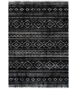 Safavieh Montage  Grey / Black MTG291 5 ft. 1 in. X 7 ft. 6 in. Rectangle Rug