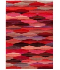 Safavieh Montage  Red / Fuchsia MTG301 6 ft. X 9 ft. Rectangle Rug