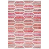 Safavieh Montage  Red / Ivory MTG481 5 ft. 1 in. X 7 ft. 6 in. Rectangle Rug