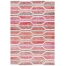 Safavieh Montage  Red / Ivory MTG481 4 ft. X 6 ft. Rectangle Rug