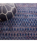 Safavieh Nomad Navy / Pink NMD801 8 ft. X 10 ft. Rectangle Rug