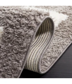 Safavieh Norway Grey / Ivory NOR204 6 ft. 7 in. X 6 ft. 7 in. Round Rug