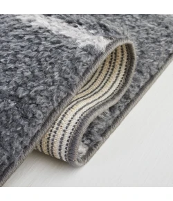 Safavieh Norway Dark Grey / Light Grey NOR206 6 ft. 7 in. X 6 ft. 7 in. Round Rug