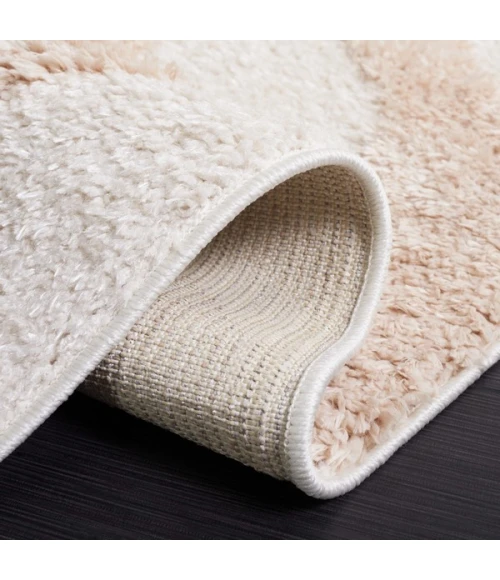 Safavieh Norway Beige / Ivory NOR210 6 ft. 7 in. X 6 ft. 7 in. Round Rug