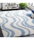 Safavieh Norway Blue / Ivory NOR210 4 ft. X 6 ft. Rectangle Rug