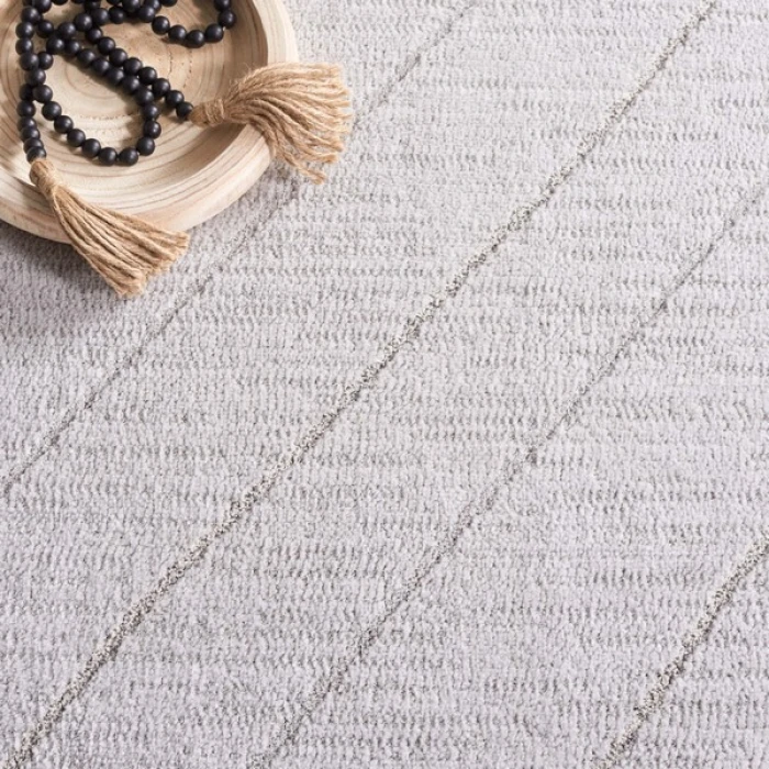 Safavieh Neptune Light Grey / Grey NPE850 6 ft. 7 in. X 6 ft. 7 in. Square Rug