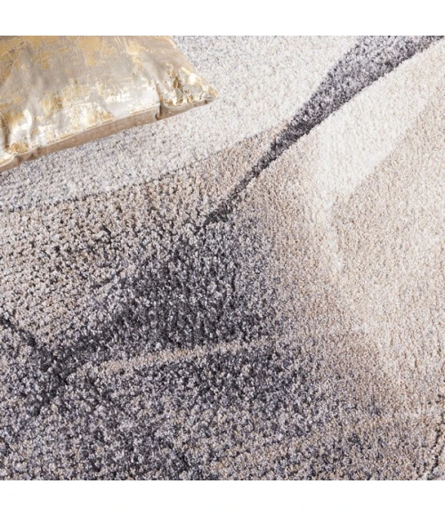 Safavieh Opal Grey / Ivory OAL412 6 ft. 7 in. X 6 ft. 7 in. Round Rug