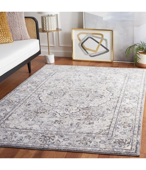 Safavieh Opal Grey / Ivory OAL464 5 ft. 3 in. X 7 ft. 6 in. Rectangle Rug