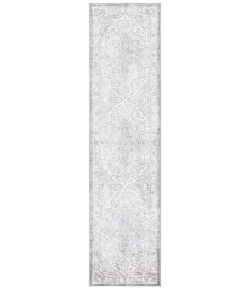 Safavieh Opal Grey / Ivory OAL468 2 ft. 3 in. X 9 ft. Runner Rug