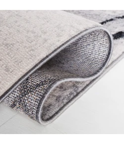 Safavieh Odyssey Grey / Black ODY810 6 ft. 7 in. X 6 ft. 7 in. Round Rug