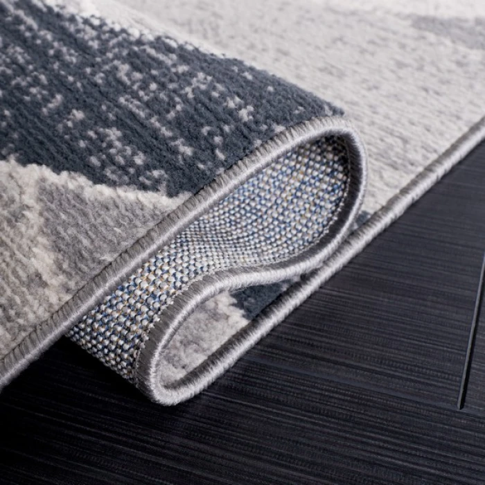 Safavieh Odyssey Grey / Ivory ODY812 5 ft. 3 in. X 7 ft. 6 in. Rectangle Rug