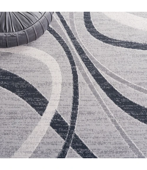 Safavieh Odyssey Grey / Ivory ODY812 9 ft. X 12 ft. Rectangle Rug