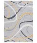 Safavieh Odyssey Grey / Gold Ivory ODY812 9 ft. X 12 ft. Rectangle Rug