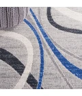Safavieh Odyssey Grey / Blue Gold ODY812 9 ft. X 12 ft. Rectangle Rug
