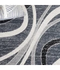 Safavieh Odyssey Black / Grey Gold ODY812 9 ft. X 12 ft. Rectangle Rug
