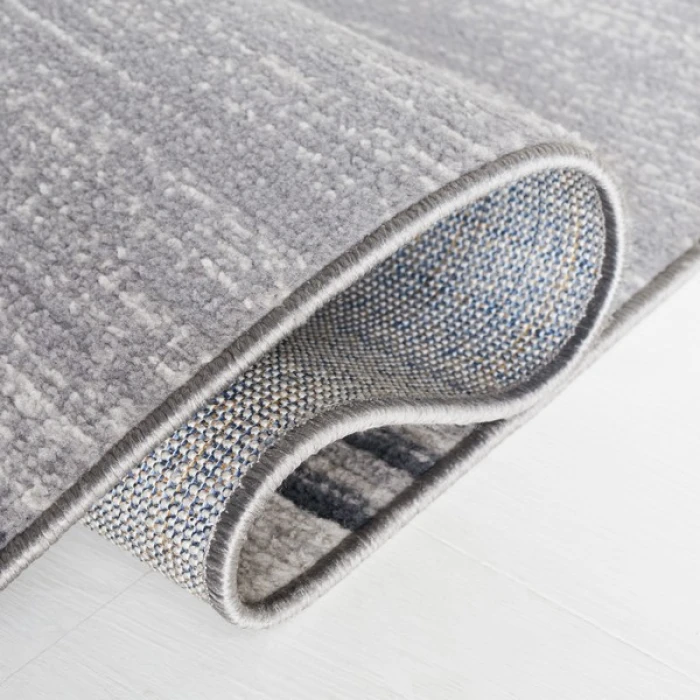 Safavieh Odyssey Grey / Black Ivory ODY816 6 ft. 7 in. X 6 ft. 7 in. Round Rug