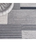 Safavieh Odyssey Grey / Black Ivory ODY816 6 ft. 7 in. X 6 ft. 7 in. Round Rug