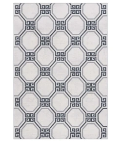 Safavieh Odyssey Ivory / Grey ODY818 4 ft. X 6 ft. Rectangle Rug
