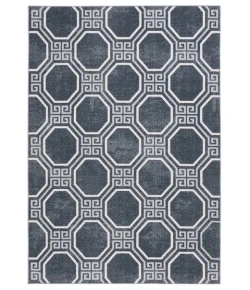 Safavieh Odyssey Black / Grey ODY818 4 ft. X 6 ft. Rectangle Rug