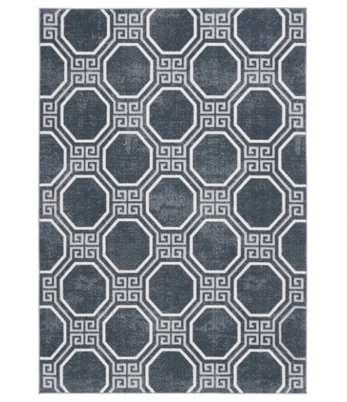 Safavieh Odyssey Black / Grey ODY818 8 ft. X 10 ft. Rectangle Rug