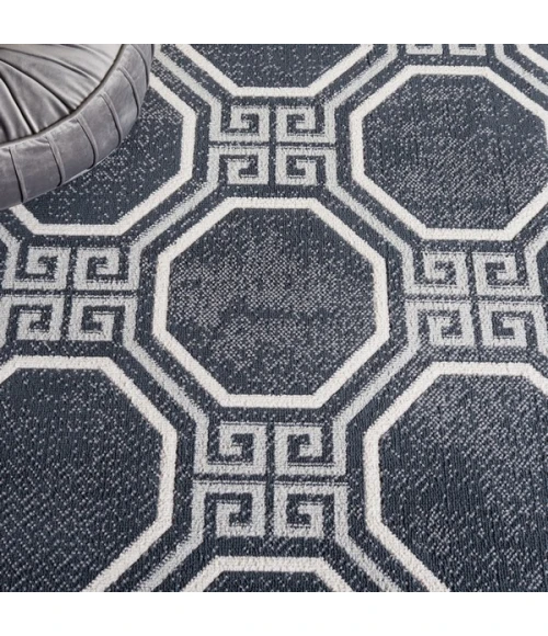 Safavieh Odyssey Black / Grey ODY818 8 ft. X 10 ft. Rectangle Rug