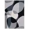 Safavieh Odyssey Grey / Black Ivory ODY824 4 ft. X 6 ft. Rectangle Rug