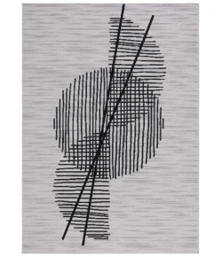 Safavieh Odyssey Grey / Black ODY830 9 ft. X 12 ft. Rectangle Rug