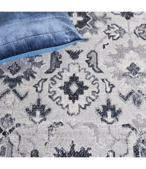 Safavieh Odyssey Grey / Black ODY850 8 ft. X 10 ft. Rectangle Rug