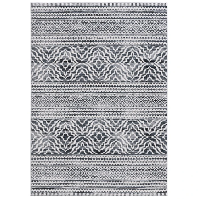 Safavieh Odyssey Black / Ivory ODY852 4 ft. X 6 ft. Rectangle Rug