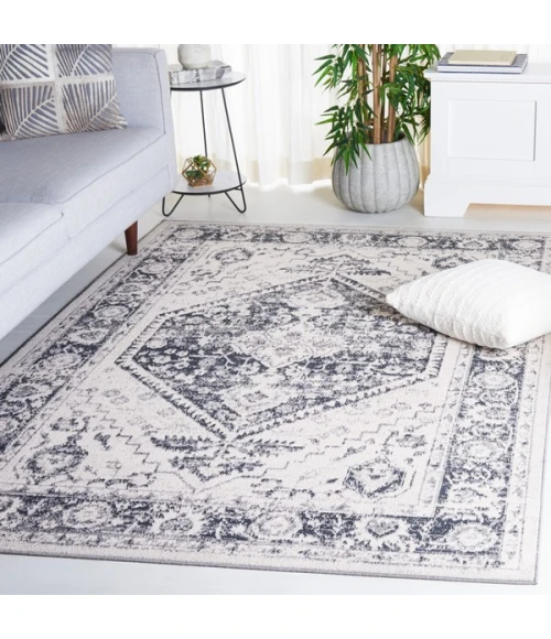 Safavieh Odyssey Ivory / Grey ODY854 8 ft. X 10 ft. Rectangle Rug