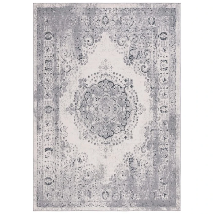 Safavieh Odyssey Grey / Ivory ODY856 5 ft. 3 in. X 7 ft. 6 in. Rectangle Rug